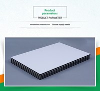 Feuille de mousse PVC rigide et lisse pour sérigraphie avec service de découpe, épaisseur 0,5-50 mm, anti-âge, pour utilisation en publicité extérieure