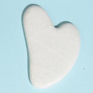 Forma De Corazón Verde Blanco Negro Jade <span class=keywords><strong>Guasha</strong></span> - Product Image 4