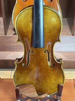 Épicéa italien vieilli érable de Roumanie vente entière 4/4 violon fait main pont Aubert puissant cordes en nylon sonore