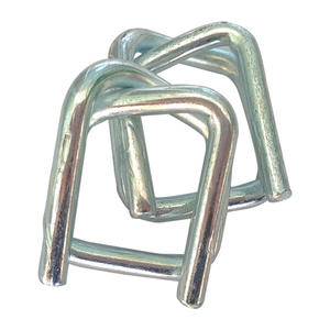 Flexible Polypropylene PET Strap Fiber <b>Buckle</b> Wire <b>Buckle</b> Iron Strapping <b>Buckle</b> Model Number PP Strap for Packing - Product Image 1