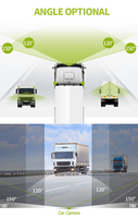 Sprinter 6 pièces IR LED caméra universelle système de caméra grand Angle Mercedes Sprinter Vito Van