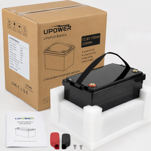 Batería <span class=keywords><strong>UPOWER</strong></span> LiFePO4 de 12.8V 100Ah, Celdas de Grado A, Baja Autodescarga, para Carritos de Golf, Embarcaciones y Autocaravanas - Product Image 5