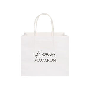 Sacs en papier personnalisés Cadeau imprimé LOGO Taille Comptoir de <span class=keywords><strong>pharmacie</strong></span> Prescription Maladie médicale Blanc Kraft Médecine Shopping - Product Image 1