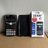Calculatrice Scientifique Avancée DEXIN Scolaire 12 Chiffres 240 Fonctions pour Étudiants avec Horloge