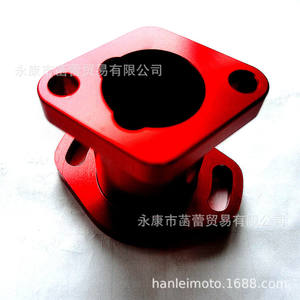 Collecteur d'admission de carburateur CNC modifié R212R525R, nouveau, en aluminium et alliage, avec carburateur Mikko VM22, connexion en caoutchouc - Product Image 2