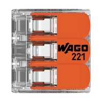 Conectores de Cableado Eléctrico Originales Alemanes Wagos 221-412/413/415, Conectores de Palanca para Cables Conductores