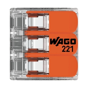 Konektor Kabel Listrik Wagos 221-412/413/415 Asli Jerman, Konektor Kawat Konduktor Model Tuas - Product Image 6