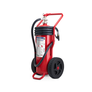 Extintor de Incendios de Polvo de Alta Calidad EMME ANTINCENDIO de 25 Kg con Cilindro de Aluminio Móvil, Fabricado en Italia, Certificado EN 1866-1 - Product Image 1