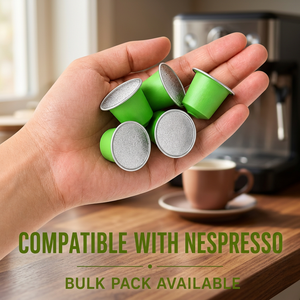 Capsules de Matcha Pur Bio Spécialisé Uji Source, Compatibles avec les Machines, Cultivé en Ombre, Grade 1A-7A, Service OEM en Vrac - Product Image 1
