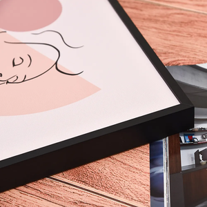 Bán buôn tùy chỉnh handpainted trừu tượng phong cách hiện đại hiện thực bức tranh Chân Dung DIY tường nghệ thuật kéo dài vải thân thiện với môi - Product Image 3