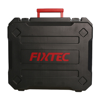 FIXTEC Perceuse-visseuse sans fil électrique à batterie 20v Ensemble combiné de perceuse-visseuse manuelle avec kit d'accessoires de 221 pièces
