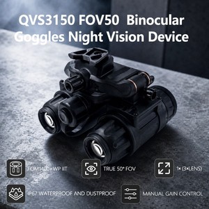 QCNV PVS31Pro FOV50. Dispositif de vision nocturne avancé GEN 3 Solution Détection en environnement sombre Équipement fiable Usine QVS3150 F - Product Image 1