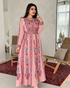 Vestido musulmán tradicional de moda, estampado, estilo Oriente Medio, nuevo y popular, ropa musulmana de última moda. - Product Image 3