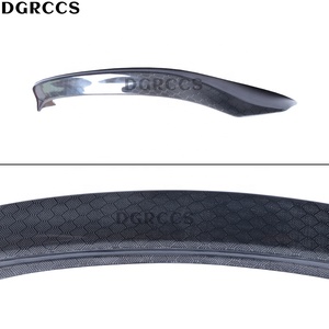 Original for Q50 Q50S ASPEC Style Honeycomb Carbon Fiber Non Perforated Rear Spoiler Trunk Wing 2013-2023 Carbon Fiber - Product Image 4