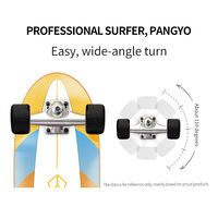 Tabla de surf personalizada, accesorios para monopatín, de arce chino, 7 capas, profesional