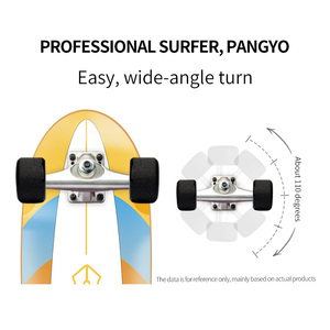 Skateboard professionnel personnalisé en érable chinois, 7 plis, planche à roulettes complète - Product Image 3