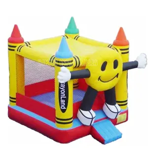 Funny smiling face inflatable castle, inflatable bouncers for sale B1139