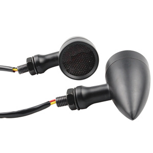 <span class=keywords><strong>Clignotant</strong></span> LED noir chromé 10 mm pour moto, feu stop <span class=keywords><strong>clignotant</strong></span> pour Harley <span class=keywords><strong>Chopper</strong></span> Cruiser Custom pour Honda - Product Image 3