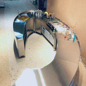 बार सराय रेस्तरां पेशेवर अनुकूलित दौर बार बारटेंडर कार्य केंद्र - Product Image 4