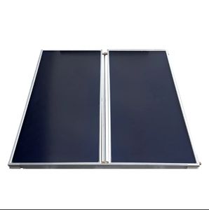 Capteur de panneau solaire à plaque <span class=keywords><strong>plate</strong></span> en titane bleu à haut rendement pour système de chauffe-eau solaire - Product Image 1