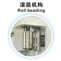 Ligne de production de pailles conique, bobine en acier, ligne de production de tambours en acier