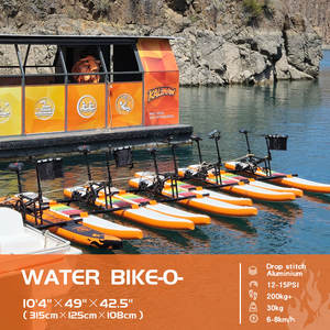 Spatium 特注サイズ インフレータブルバナナポンツーンチューブ ペダルボート 水上バイク 自転車型ペダルボート 販売中 - Product Image 2