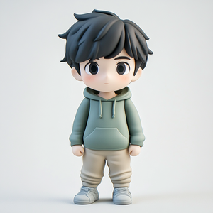 Personalizada Mini plástico animación derivados juguete niños regalo figuritas dibujos animados figuras <span class=keywords><strong>de</strong></span> acción para adorno Anime decorativo - Product Image 5