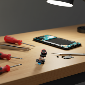 มิโน้ต 10 ไลท์โมดูลกล้องหน้า อะไหล่ทดแทน ชิ้นส่วนซ่อมกล้องโทรศัพท์ - Product Image 3