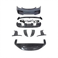 Kit de carrosserie de conversion Tune 718 GT4 RS pour Porsche 718 Cayman Boxster, pare-chocs avant, diffuseur arrière, échappement, pièces automobiles, MOD