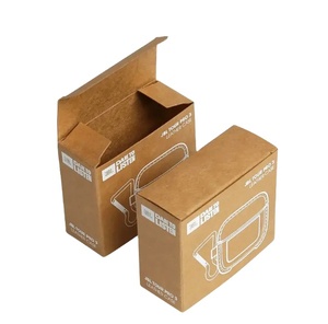 Carpeta de Papel Kraft Corrugado Reciclable con Logotipo Personalizado - Cartón de Envío Ecológico y Resistente para <span class=keywords><strong>Fotos</strong></span> Pequeñas, Almacenamiento de Regalos - Product Image 1