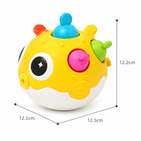 Wanna Care Baby Poppers Fidgets Wobble Toy Soft Tinkling Sound Mother Fine Motor Skills Sensory Play Plastic Bubble Fish Tumbler