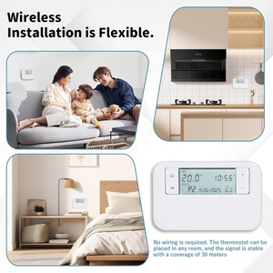 Heatingguard esrtp4rf không dây Lập Trình Nhiệt cho nhà biệt thự sàn hệ thống sưởi ấm tiết kiệm năng lượng bảo hành 1 năm - Product Image 6