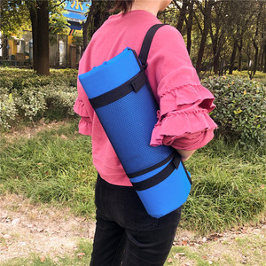 Cojín de asiento plegable portátil, silla de playa para pícnic al aire libre de tela Oxford 600D azul para 1-2 personas - Product Image 4