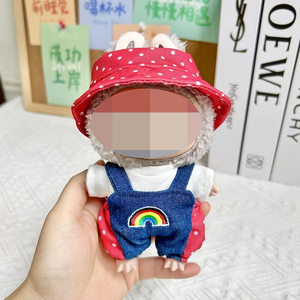 [Muñeca No Incluida] Set <span class=keywords><strong>de</strong></span> Lujo <span class=keywords><strong>de</strong></span> Diseñador Resup <span class=keywords><strong>de</strong></span> Peluche Unisex, Ropa y Accesorios <span class=keywords><strong>de</strong></span> Dibujos Animados: Zapatos, Bolso, Sombrero, Camisa <span class=keywords><strong>para</strong></span> <span class=keywords><strong>Muñecas</strong></span> <span class=keywords><strong>de</strong></span> 17cm - Product Image 1