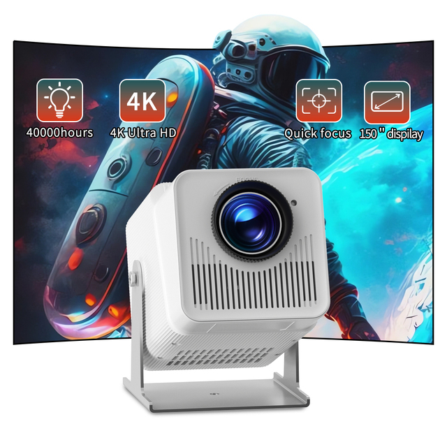 Hot Sale Android WIFI Full Hd Projectors 4K Smart Home Theater Video Game Portable Mini Projector Outdoor Mobile Phone Proyector