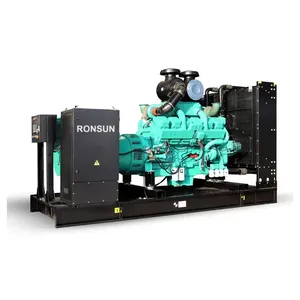 Good quality powered by Cummins open frame generator water cooled 400KW diesel generator