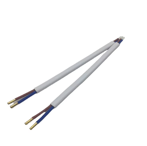 QUANWEI pabrik langsung H03VVH2 Core 0.5/0.75 meter persegi putih datar kabel Output Input kabel daya 150MM IEC perempuan 25M - Product Image 1