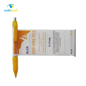 Bolígrafo extraíble de plástico promocional Logotipo personalizado Rolling Flag <span class=keywords><strong>Banner</strong></span> Pen - Product Image 6