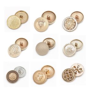 Garment Accessories Custom logo Clothing Sewing <b>Gold</b> Shank Overcoat blazer Coat Tuxedo Metal Suit <b>Buttons</b> for Suit Coat Clothes - Product Image 3