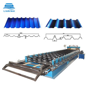 리안나이 첨단 기술을 갖춘 트라페조이드 지붕판 성형기 - Product Image 1