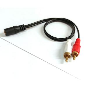 3,5mm Buchse auf 2RCA Stecker Stereo-Audiokabel 3,5mm 1/8 Zoll TRS Stereo auf Dual-<span class=keywords><strong>RCA</strong></span>-Adapterkabel für Smartphones MP3 Tablets - Product Image 4