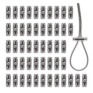 Abrazaderas de <span class=keywords><strong>cable</strong></span> de acero inoxidable Agujeros dobles Clip de accesorios de cuerda de bloqueo de alambre con tornillos para <span class=keywords><strong>cable</strong></span> - Product Image 4