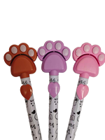 Stylo à bille en forme de patte de chat mignon, papeterie créative pour enfants, vente directe d'usine en gros