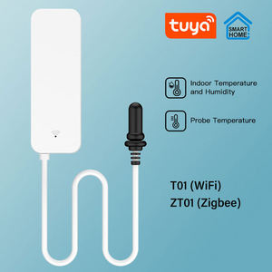 2025 Tuya Wifi Elektrische Temperatuur Vochtigheidssensor Externe Sonde Voor Smart Home Hotel Gebruik <span class=keywords><strong>Android</strong></span> <span class=keywords><strong>App</strong></span> Controle Plastic Materiaal - Product Image 5