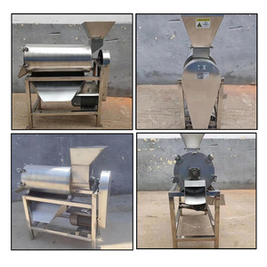 Equipo para Hacer Puré de Aguacate, Despulpador de Arándanos, Máquina para Despulpar Frutas de Mango y Fresa, Trituradora de Aguacate, Núcleo PLC de Acero Inoxidable - Product Image 5