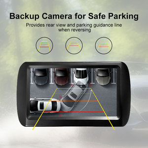 Kit de Moniteur de Recul Numérique Sans Fil 720P 4,3 Pouces, Caméra de Recul Sans Fil Étanche IP67 pour Voiture, Caméra de Plaque d'Immatriculation - Product Image 5
