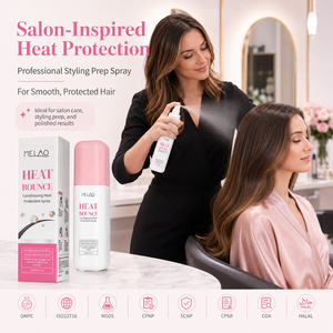Spray Protector de Calor sin Enjuague de Marca Privada, Bruma Nutritiva y Brillante, Spray Acondicionador Antiencrespamiento, Protector de Calor para el Cabello - Product Image 1