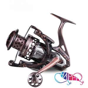 รอกตกปลาโลหะระยะทางไกล10กก. พร้อม4.6: อัตราทดเกียร์1 - Product Image 2