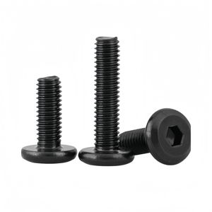 <span class=keywords><strong>Écrou</strong></span>s et boulons à <span class=keywords><strong>tête</strong></span> plate <span class=keywords><strong>Allen</strong></span> en acier inoxydable noir M6 M8 pour meubles, connecteurs Confirmat - Product Image 5