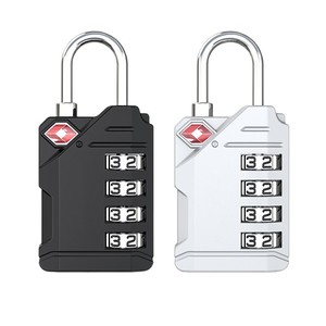 Serrure à combinaison approuvée par la TSA, 4 chiffres, alliage de zinc, anse de 3 mm pour bagages et sacs - Product Image 2